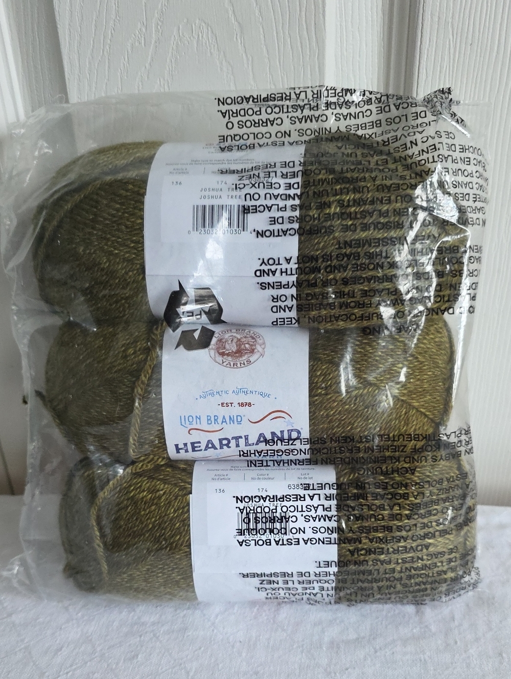 Heartland Yarn in Joshua Tree Color- 3 Pack